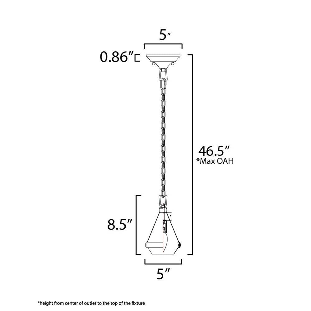 Maxim Lighting Giza Mini Pendant