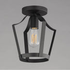 Maxim Lighting 10421BK Black Arden Single Pendant / Semi Flush Image 2