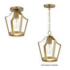Maxim Lighting Arden Single Pendant / Semi Flush
