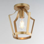 Maxim Lighting 10421NAB Natural Aged Brass Arden Single Pendant / Semi Flush Image 3