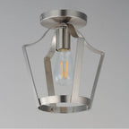 Maxim Lighting 10421SN Satin Nickel Arden Single Pendant / Semi Flush Image 2