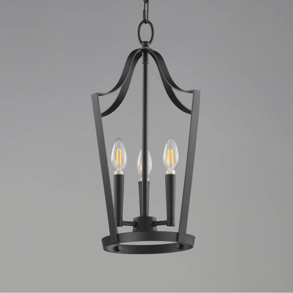 Maxim Lighting 10423BK Black Arden 3-light Pendant Image 3