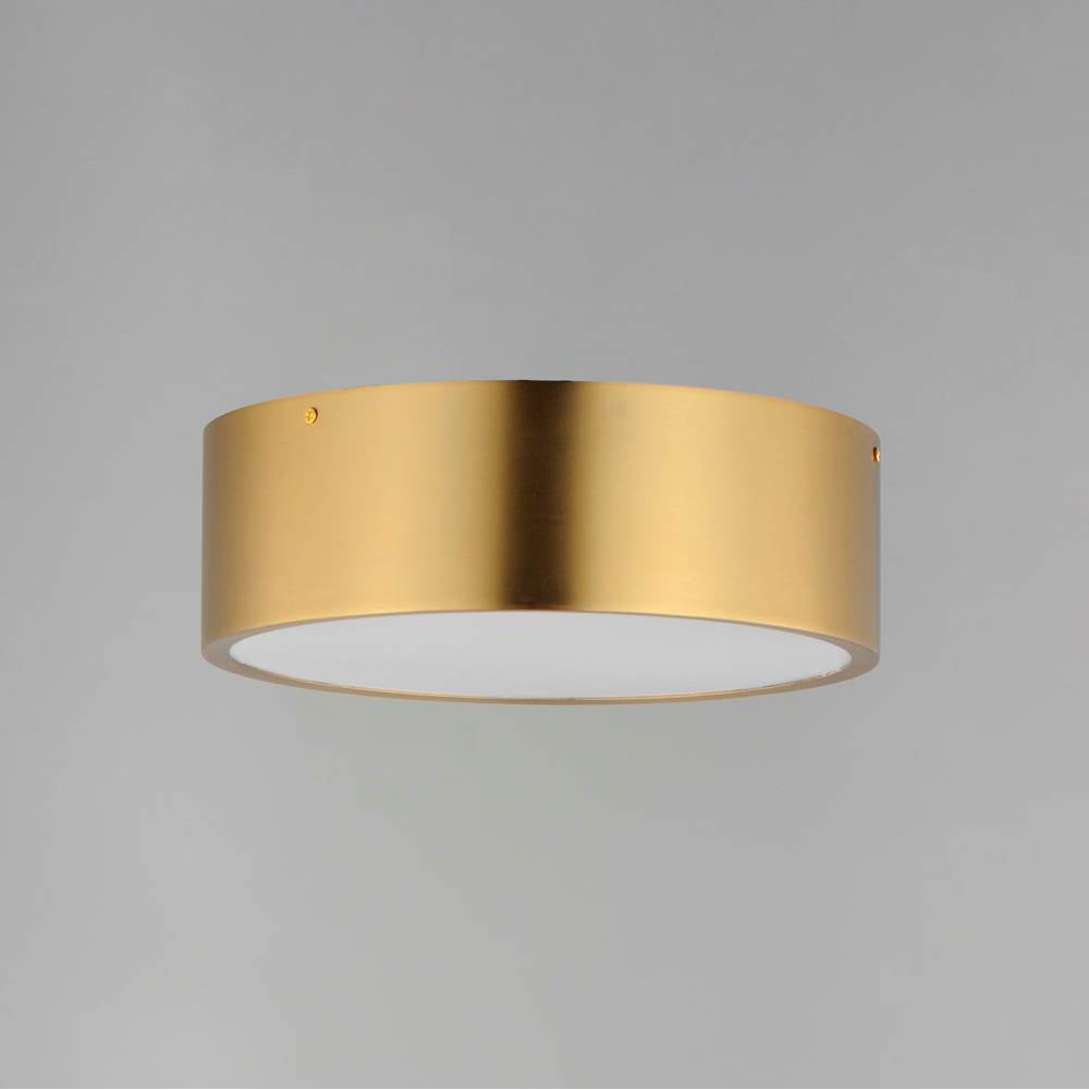 Maxim Lighting 10494WTSBR Satin Brass Tommy 12''  2-light Surface Mount Image 3
