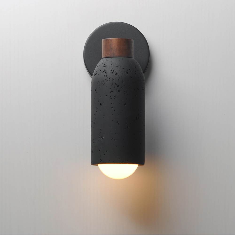 Maxim Lighting 10621LVBK Lava,Black Pompeii-wall Sconce Image 4