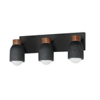 Maxim Lighting 10623LVBK Lava,Black Pompeii-bath Vanity Image 1