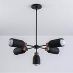 Maxim Lighting 10625LVBK Lava,Black Pompeii-chandelier Image 2