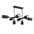 Maxim Lighting 10628LVBK Lava,Black Pompeii-linear Pendant Image 1