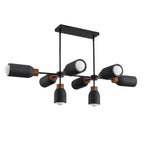 Maxim Lighting 10628LVBK Lava,Black Pompeii-linear Pendant Image 1