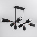 Maxim Lighting 10628LVBK Lava,Black Pompeii-linear Pendant Image 2