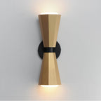 Maxim Lighting 10810SWBKAB Black,Antique Brass Rizzo-wall Sconce Image 3