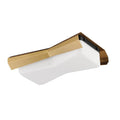 Maxim Lighting 10819SWBKAB Black,Antique Brass Rizzo-flush Mount Image 1