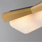 Maxim Lighting 10819SWBKAB Black,Antique Brass Rizzo-flush Mount Image 3