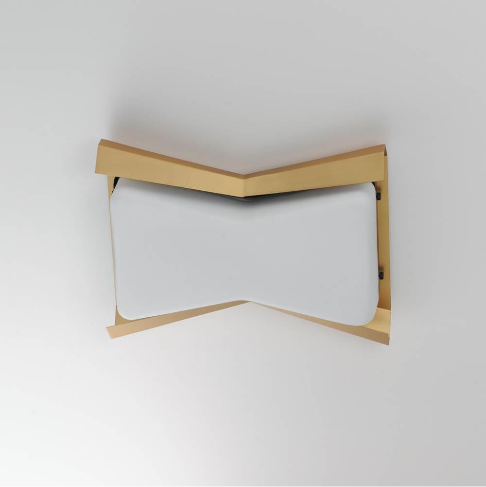 Maxim Lighting 10819SWBKAB Black,Antique Brass Rizzo-flush Mount Image 2