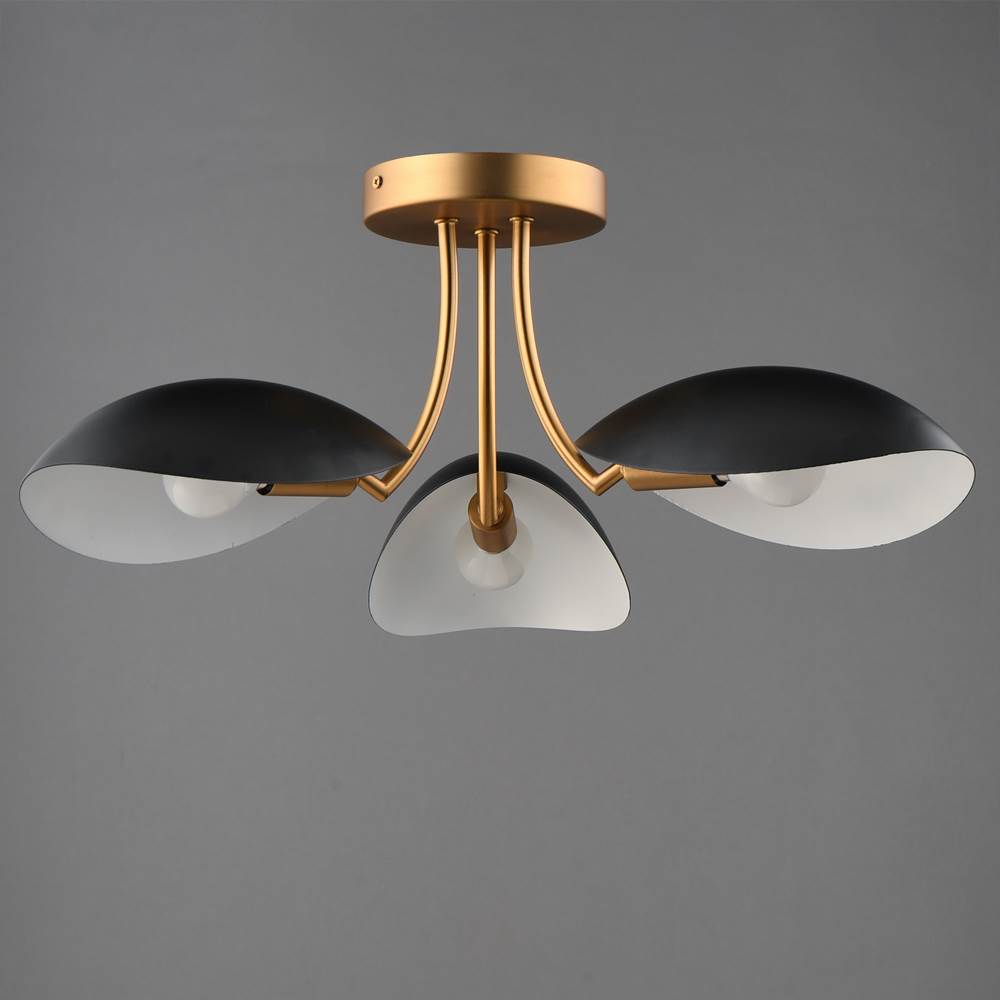 Maxim Lighting Maris 3-light Semi Flush