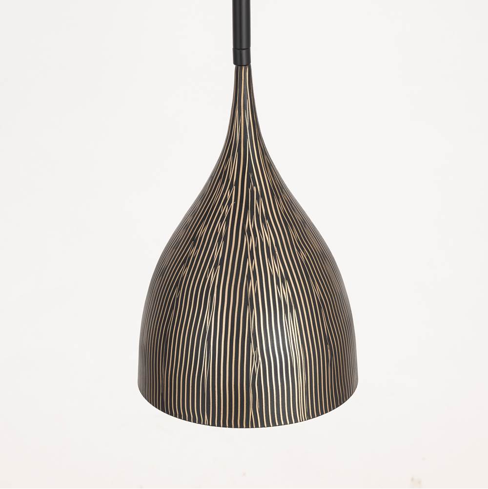 Maxim Lighting 10911BKGLD Black,Gold Fleur 1-light Mini Pendant Image 2