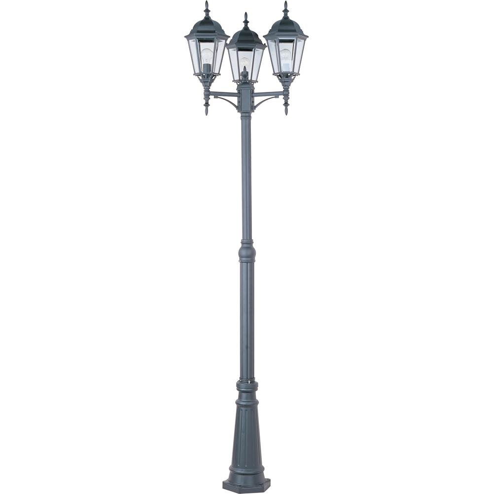 Maxim Lighting Poles 3-light Outdoor Pole/post Lantern