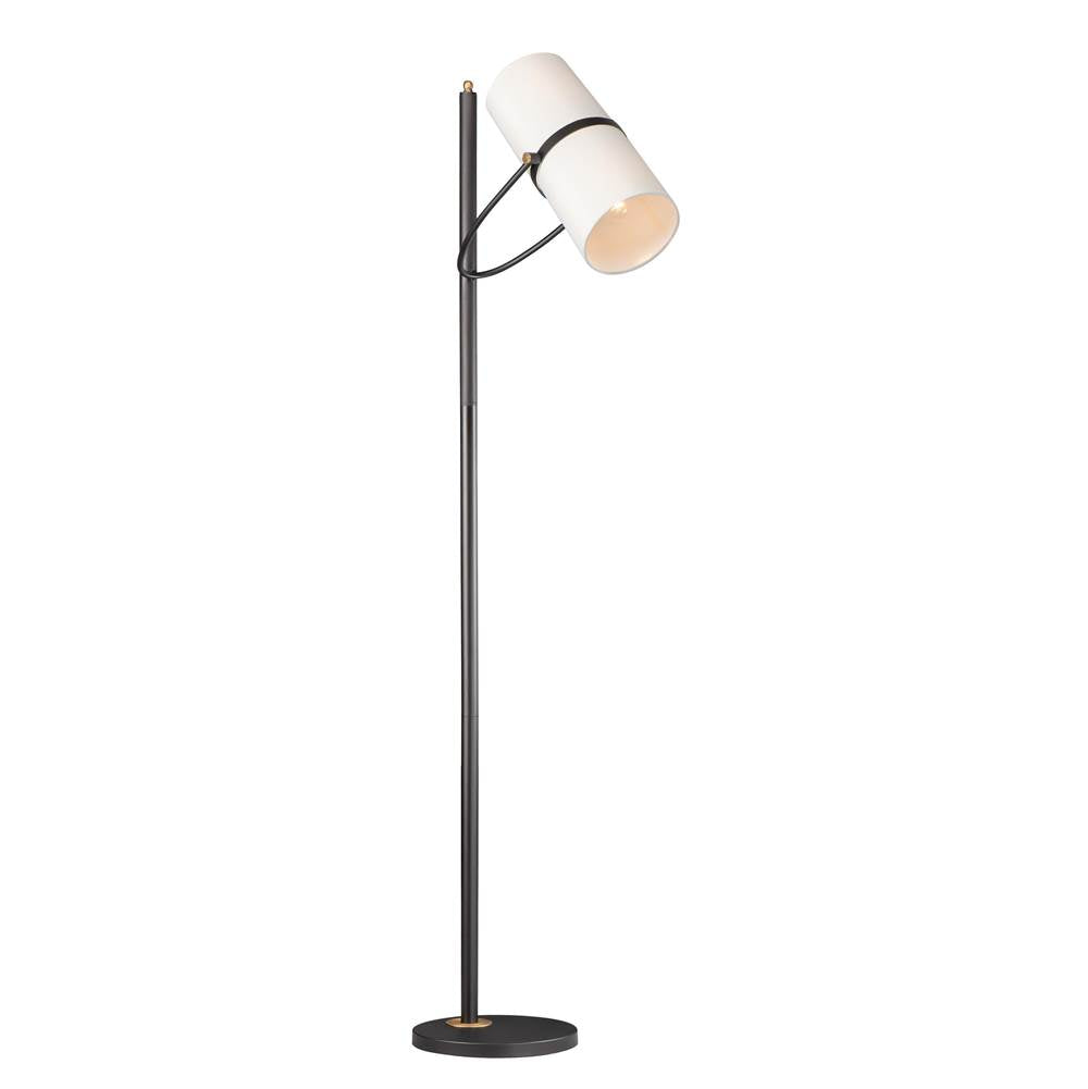 Maxim Lighting 11104OFBZAB Bronze,Antique Brass Oscar 2-light Floor Lamp Image 1