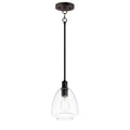 Maxim Lighting 11112CLBK Black Babylon 1-light Pendant Image 1