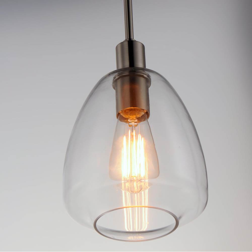 Maxim Lighting 11112CLSN Satin Nickel Babylon 1-light Pendant Image 3