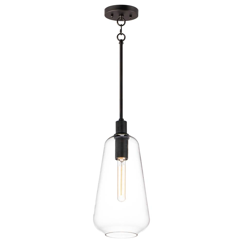 Maxim Lighting 11114CLBK Black Babylon 1-light Pendant Image 1
