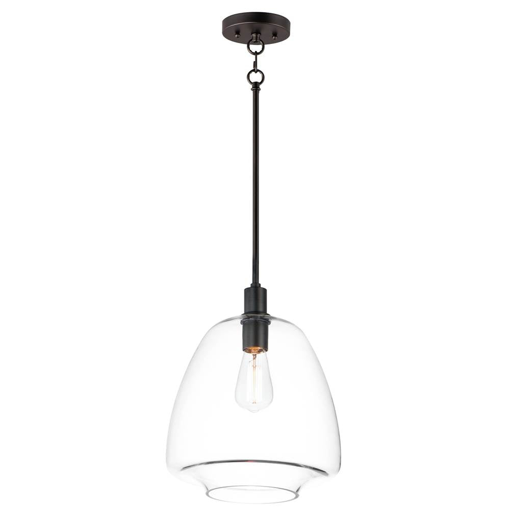 Maxim Lighting 11116CLBK Black Babylon 1-light Pendant Image 1