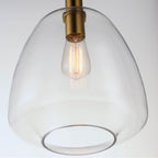 Maxim Lighting 11116CLSBR Satin Brass Babylon 1-light Pendant Image 3