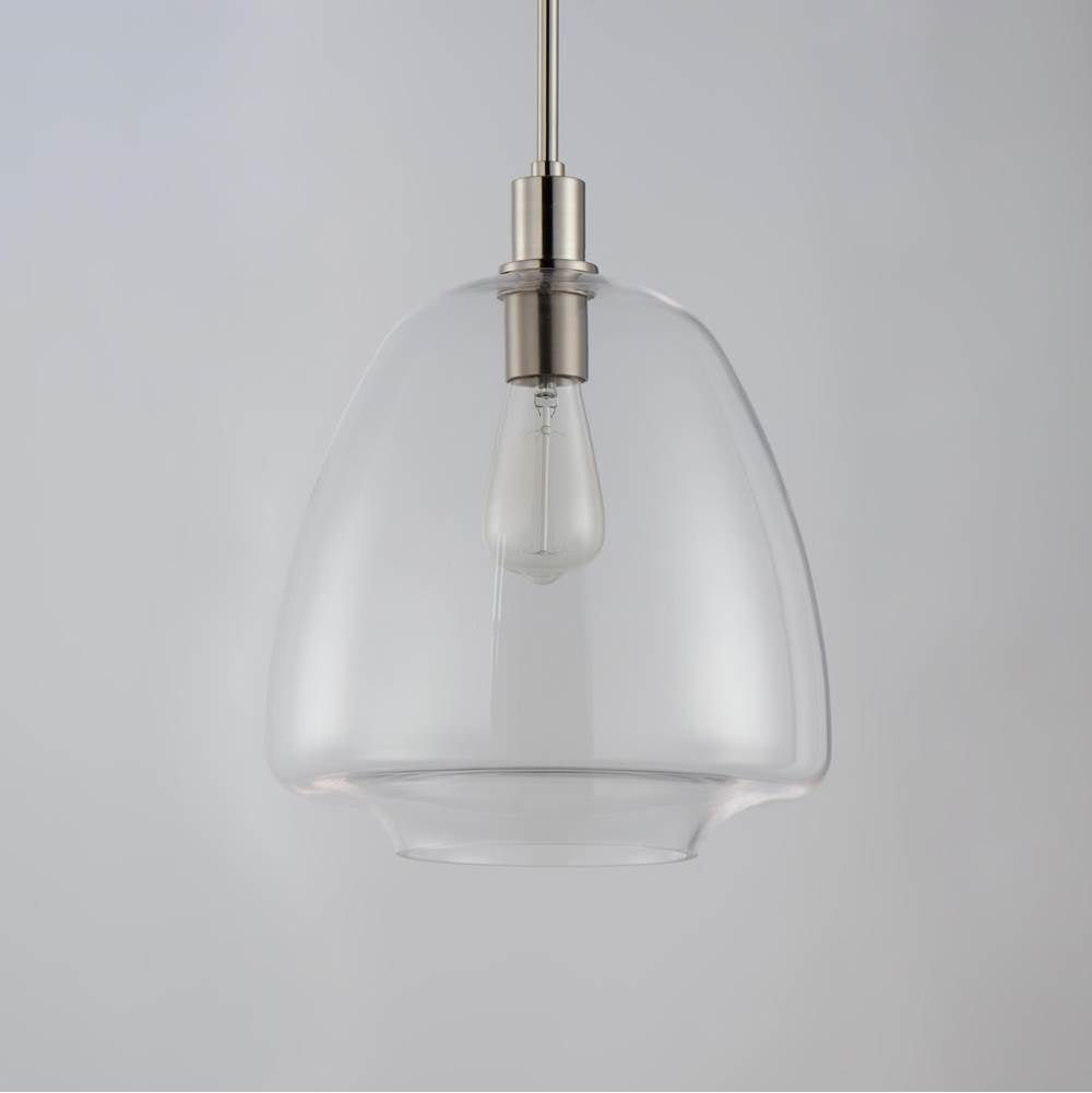 Maxim Lighting 11116CLSN Satin Nickel Babylon 1-light Pendant Image 2