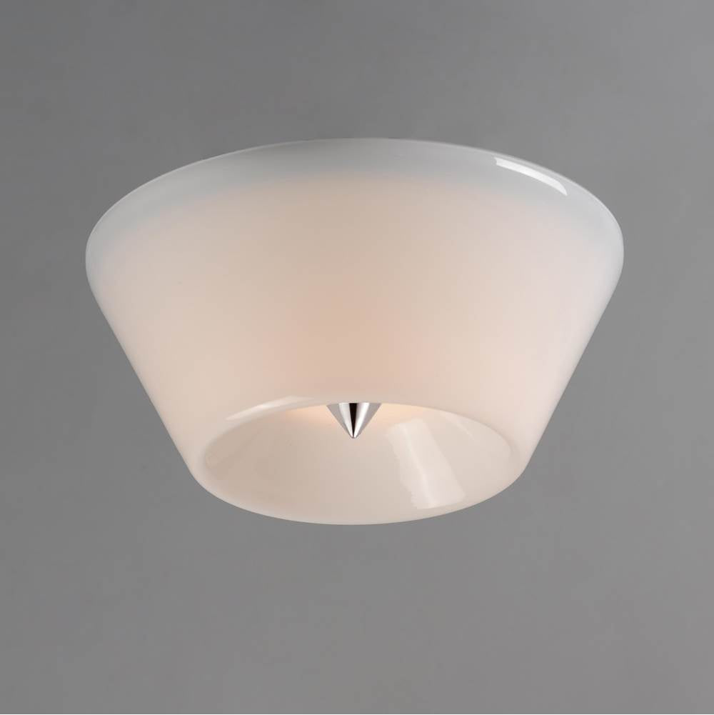 Maxim Lighting 11150WTPC Polished Chrome Tack Led Flush Mount Image 3