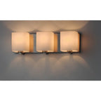 Maxim Lighting 11253SWSN Satin Nickel Wrap 3-light Bath Vanity Image 3
