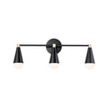 Maxim Lighting 11263BKSBR  Lovell 3-light Bath Vanity Image 1
