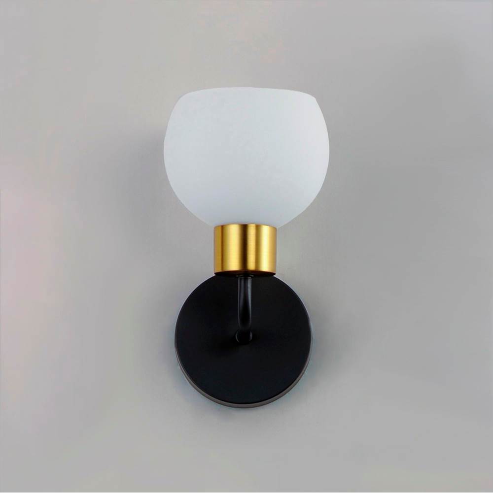 Maxim Lighting 11271SWBZSBR Bronze,Satin Brass Coraline 1-light Wall Sconce Image 4