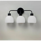 Maxim Lighting 11273SWBK Black Coraline 3-light Bath Vanity Image 3