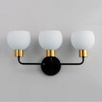 Maxim Lighting 11273SWBZSBR Bronze,Satin Brass Coraline 3-light Bath Vanity Image 4