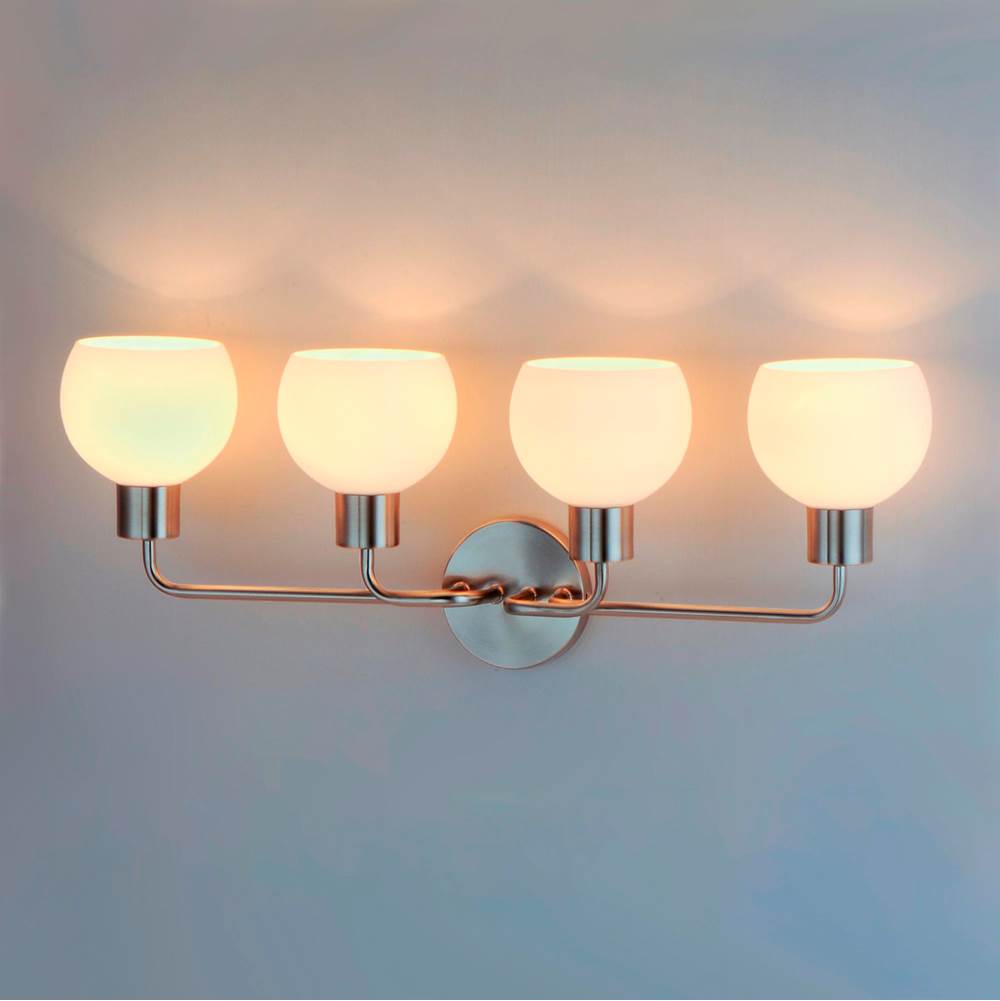 Maxim Lighting 11274SWSN Satin Nickel Coraline 4-light Bath Vanity Image 3