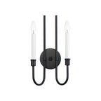 Maxim Lighting 11282BK Black Tux 2-light Wall Sconce Image 1