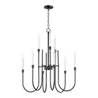 Maxim Lighting 11289BK Black Tux 9-light Chandelier Image 1