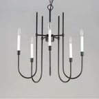 Maxim Lighting 11289BK Black Tux 9-light Chandelier Image 2