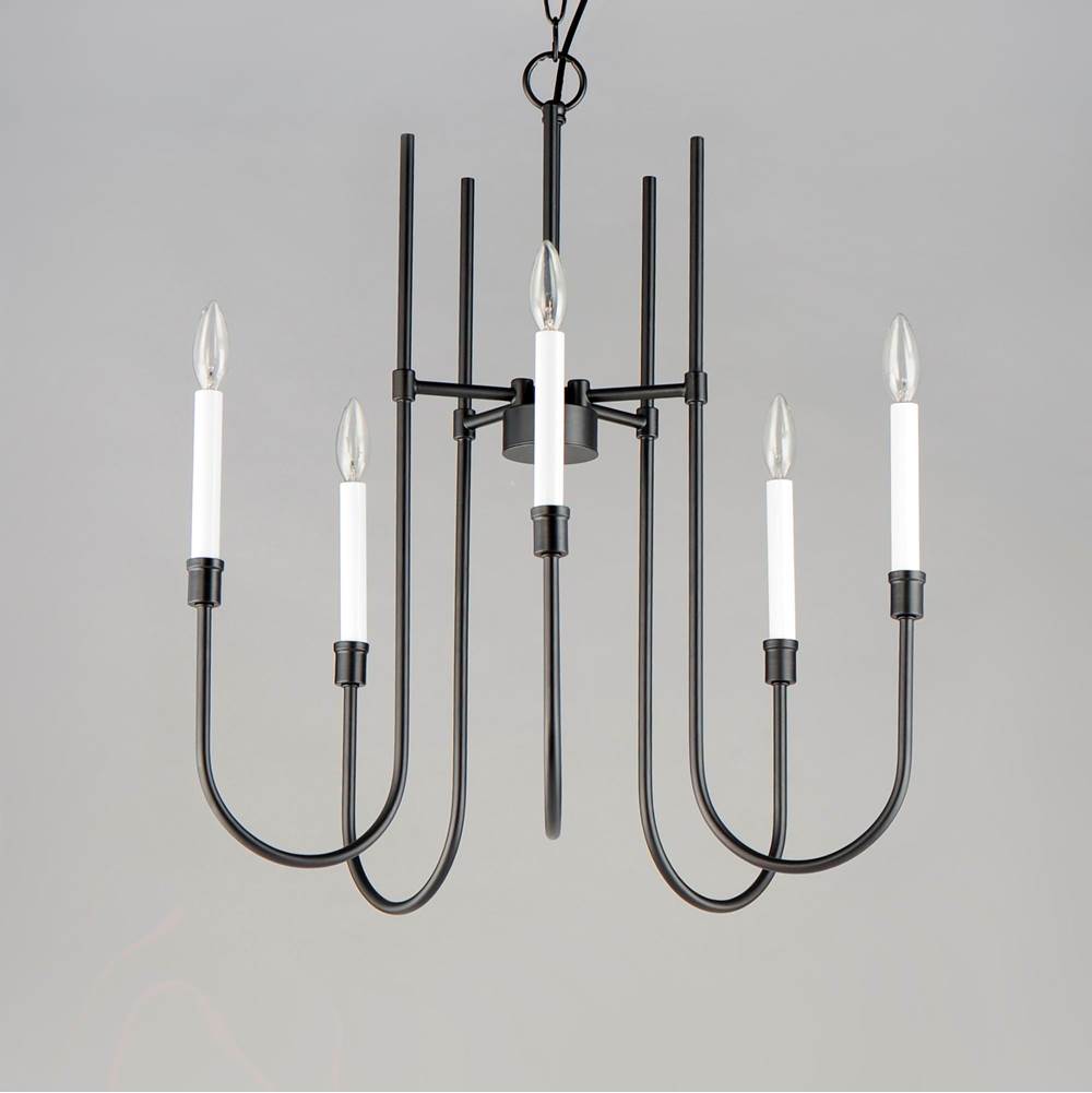 Maxim Lighting 11289BK Black Tux 9-light Chandelier Image 2