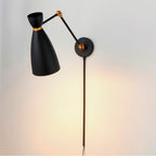 Maxim Lighting 11300BKSBR Black,Satin Brass Carillon Articulating Wall Sconce Image 4