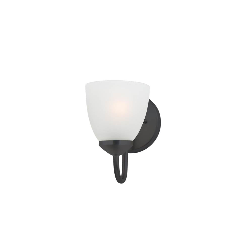 Maxim Lighting 11381FTBK Black Axis 1-light Strip Bath Vanity Image 1