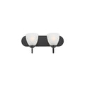Maxim Lighting 11382FTBK Black Axis 2-light Strip Bath Vanity Image 1