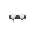 Maxim Lighting 11382FTBK Black Axis 2-light Strip Bath Vanity Image 1