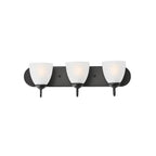 Maxim Lighting 11383FTBK Black Axis 3-light Strip Bath Vanity Image 1