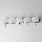 Maxim Lighting 11385FTPC Polished Chrome Axis 5-light Strip Bath Vanity Image 3