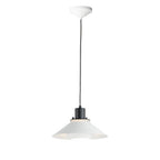 Maxim Lighting 11410BKWT  Oslo 11.75'' 1-light Small Pendant Image 1