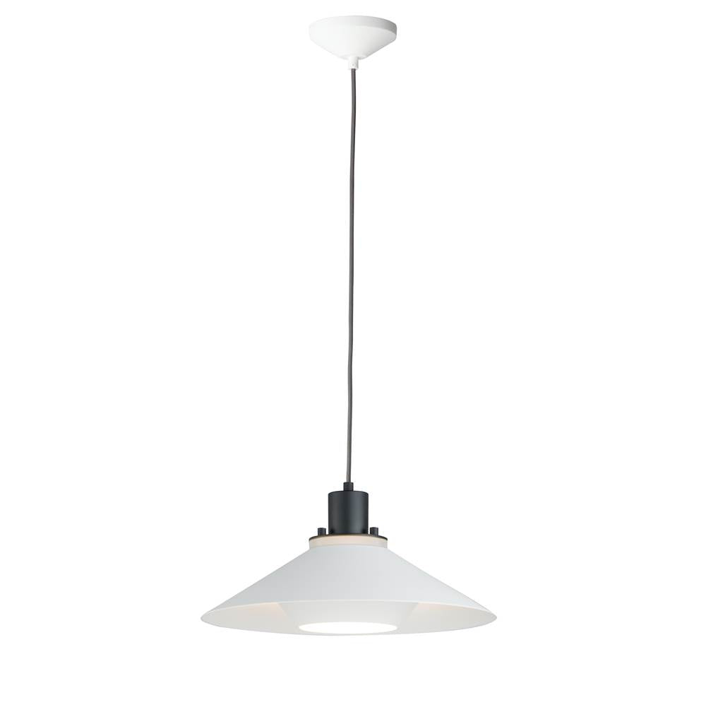 Maxim Lighting 11412BKWT  Oslo 15.75'' 1-light Medium Pendant Image 1