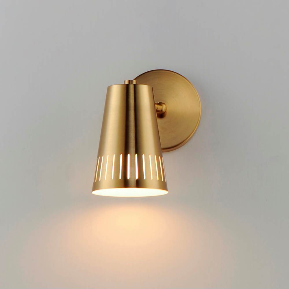 Maxim Lighting 11431NAB Natural Aged Brass Helsinki 1-light Wall Sconce Image 4