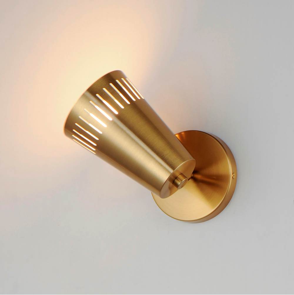 Maxim Lighting 11431NAB Natural Aged Brass Helsinki 1-light Wall Sconce Image 3