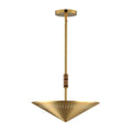Maxim Lighting 11434NAB Natural Aged Brass Helsinki 16'' Pendant Image 1