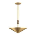 Maxim Lighting 11434NAB Natural Aged Brass Helsinki 16'' Pendant Image 1